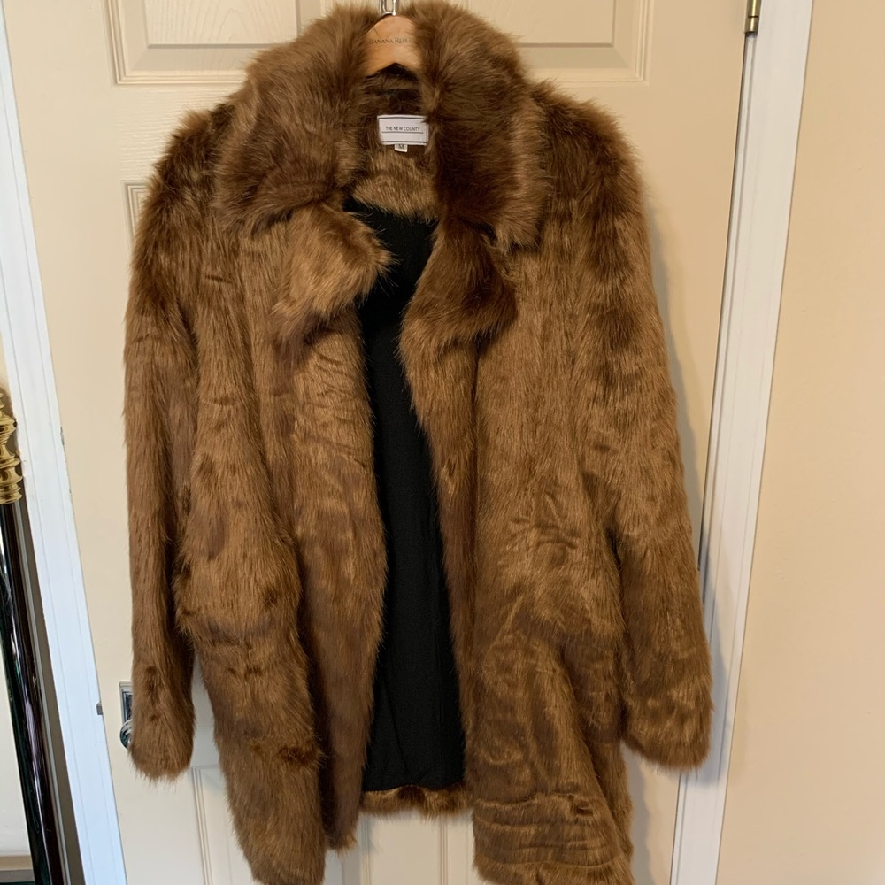 Asos Man New County Fur Jacket